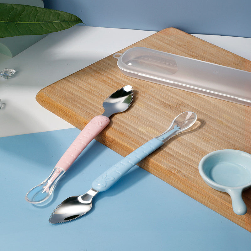 Sawtooth Baby Training Feeding Spoon