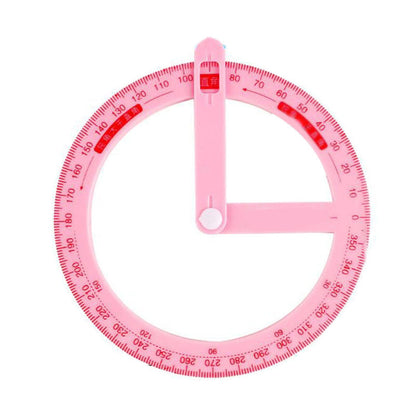 360° Plastic Degree Protractor