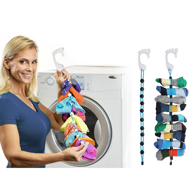 Adjustable Non-slip Socks Drying Rack