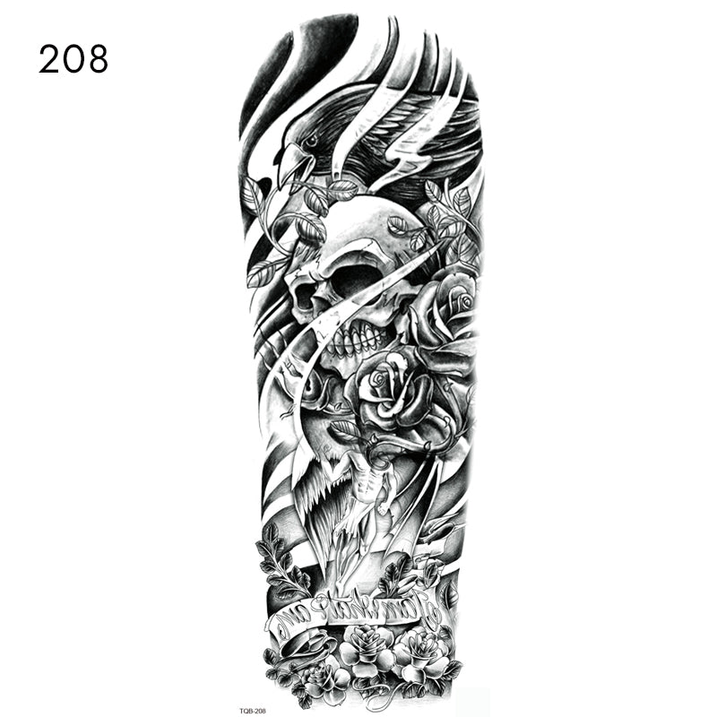 Full Arm Waterproof Tattoo Sticker