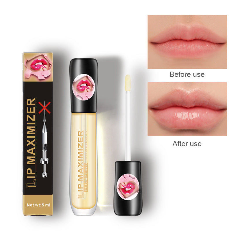 Transparent Lip Plumping Oil Moisturizing And Lightening Lip Lines