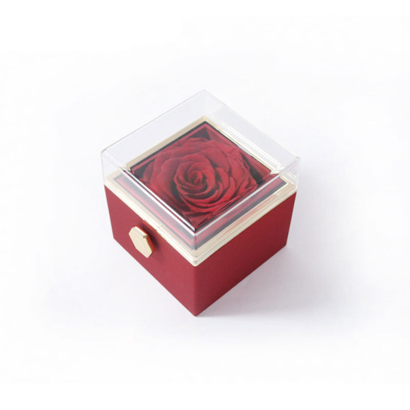 Rotating Rose Ornament Box