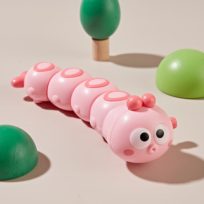 Winding Up Rocking Caterpillar Toy