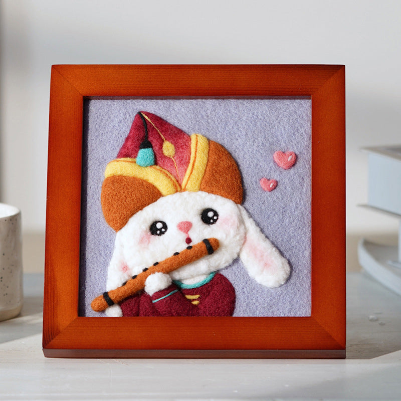 DIY Famous Painting Wool Felt