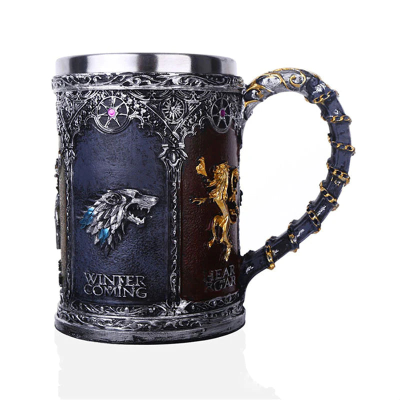 Stainless Steel Resin Mug