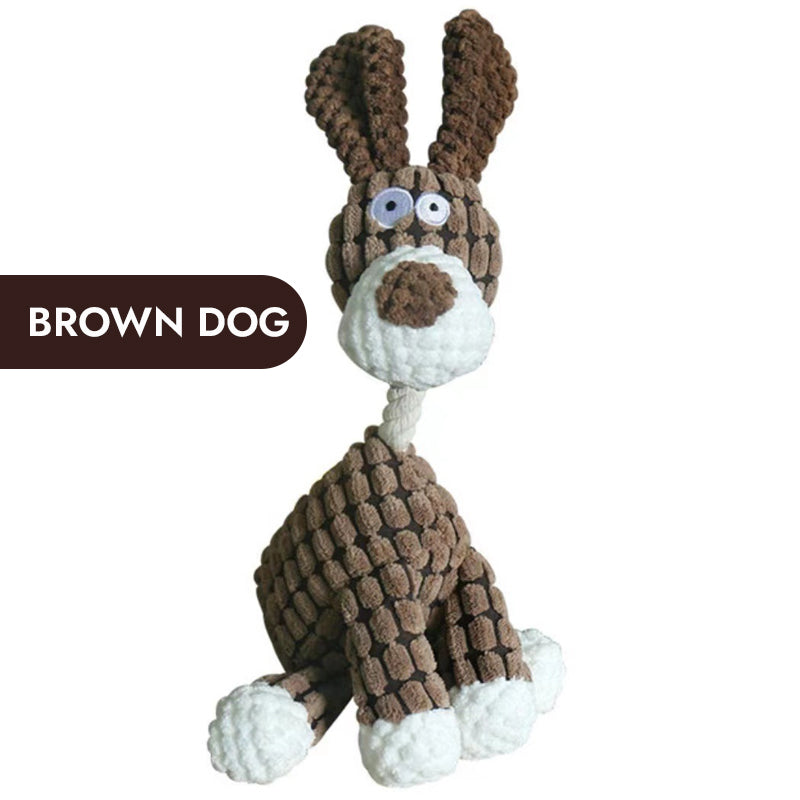 Immortal Squeaker Plush Toy For Aggressive Chewers