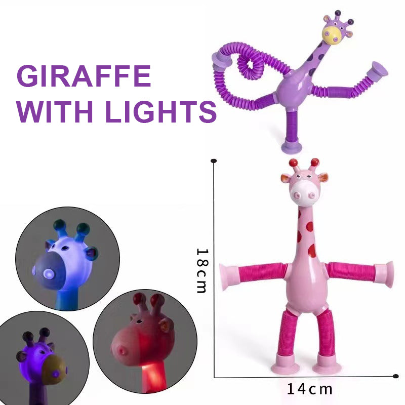 Stretch Tube Giraffe Educational Decompression Toy