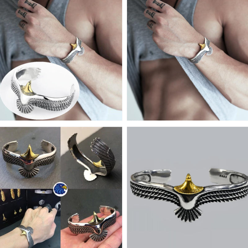 Adjustable Eagle Bracelet