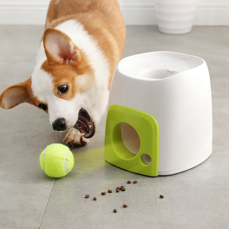 Automatic Interactive Dog Tennis Ball Launcher