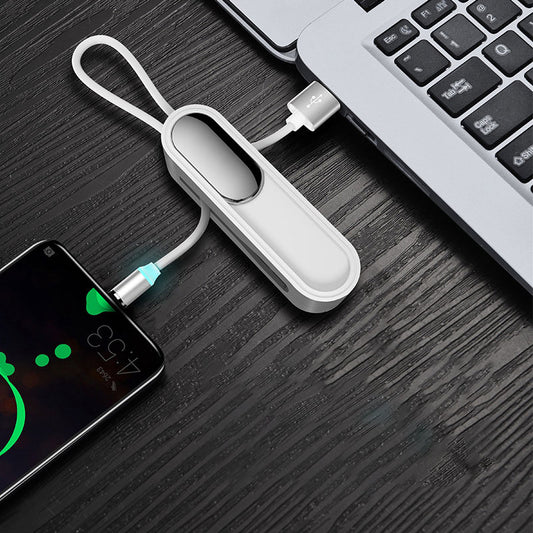 Magnetic Absorption 3-In-1 Mobile Phone Data Cable Charging Cable