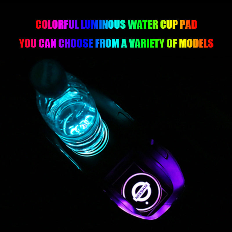 Car LED Cup Holder Lights