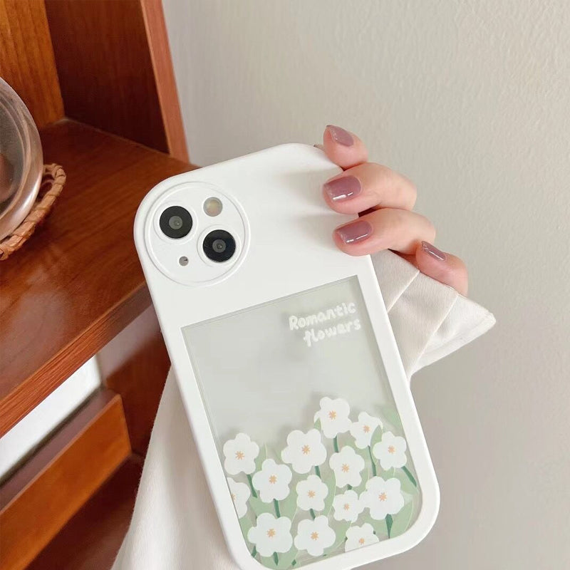 Gentle White Flower Phone Case