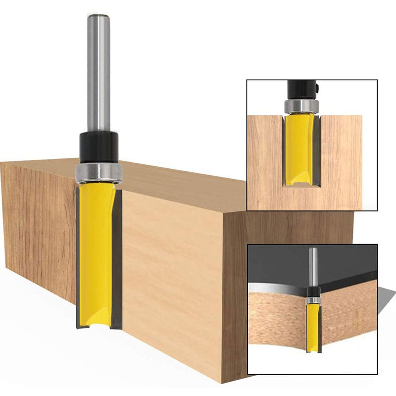 Pattern Flush Trim Router Bit Set