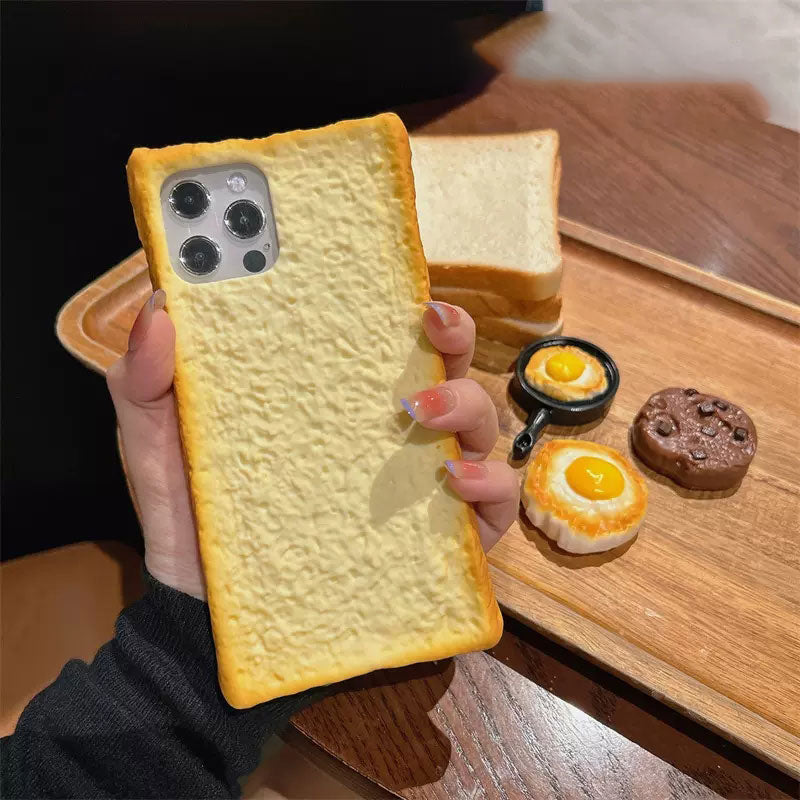 Toast Bread Protective Phone Case