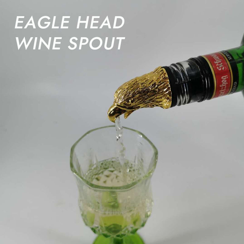 Zinc Alloy Eagle Head Wine Mouth