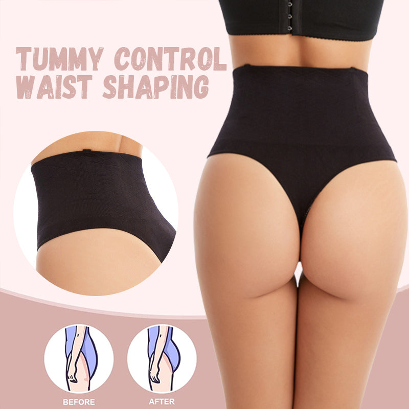 Seamless High Waist Thong Shapewear