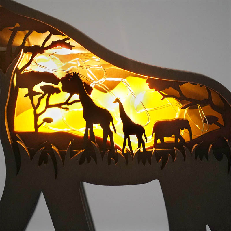 HOT SALE🔥-Giraffe Carving Handcraft Gift