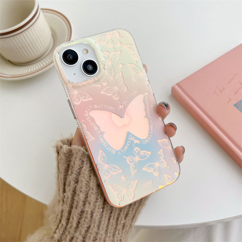 Gradient Butterfly Phone Case