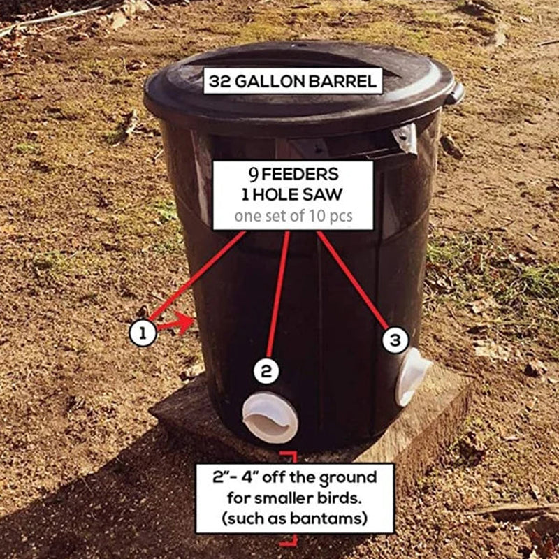 Poultry Automatic Gravity Feeder