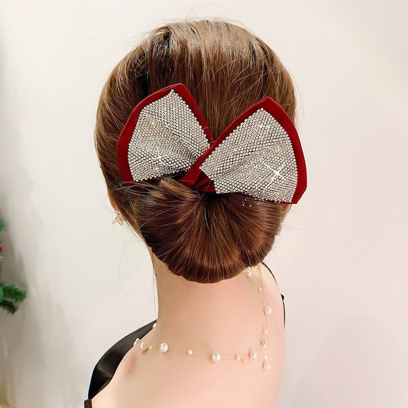 Magic Clip Curler Bow Tiara