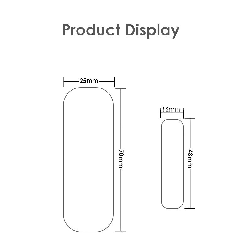 Smart Wifi Door And Window Sensor