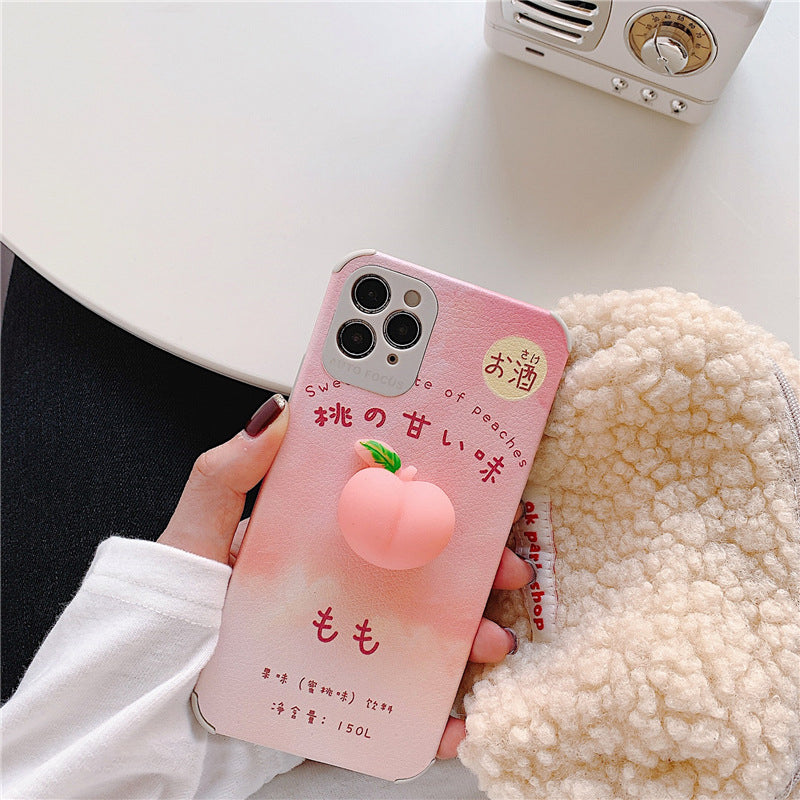 PINK SOFT CASE FOR IPHONE