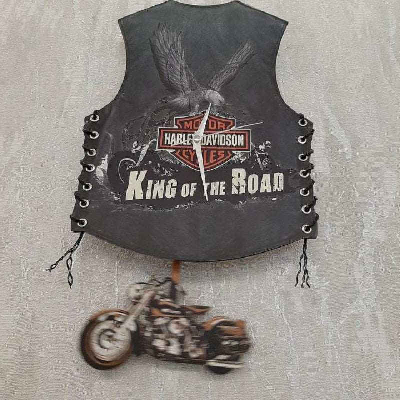 ⏰Motorcycle Pendulum Clock