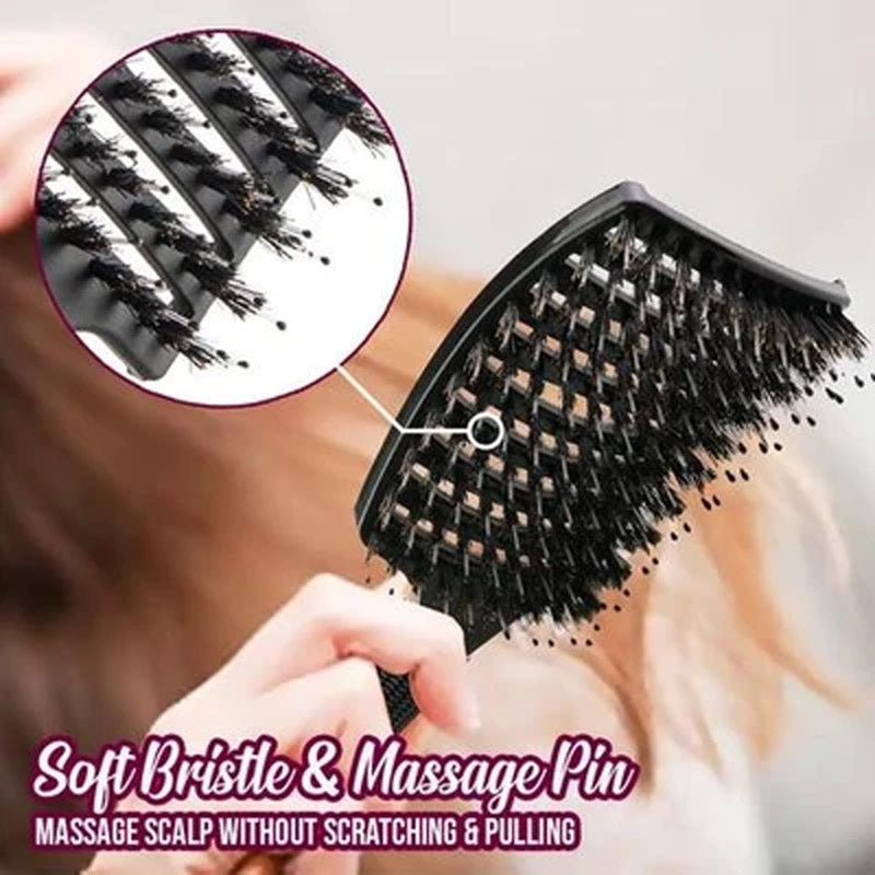 Bristle Nylon Hairbrush 🔥BUY 1 GET 1 FREE🔥