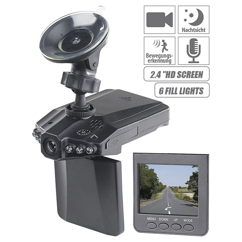 Wide-angle Rotatable Driving Recorder