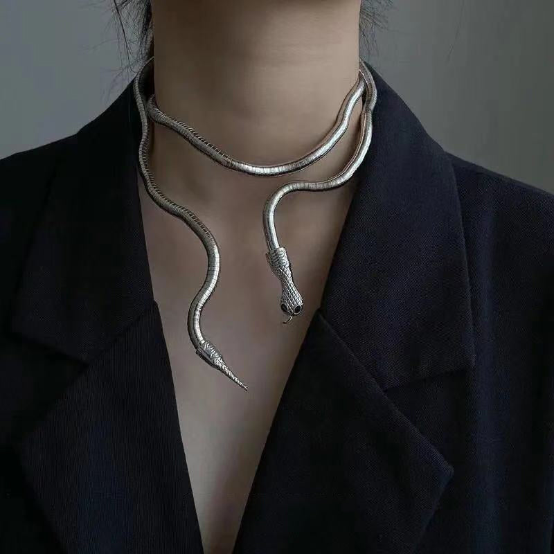 Snake Design Necklace