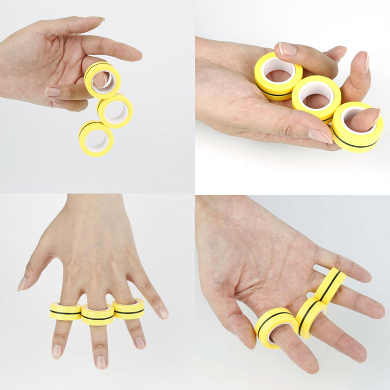 Fidget Spinner Decompression Ring Toy