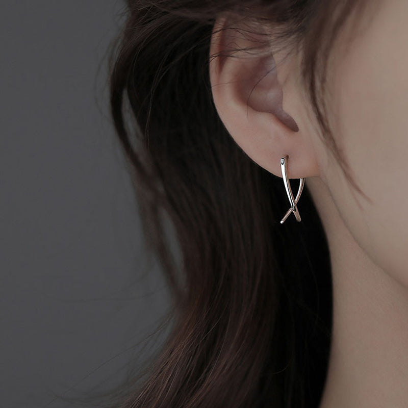 Simple Line Earrings