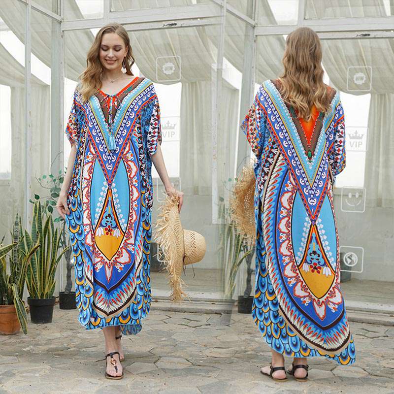 Ethnic Beach Blouse