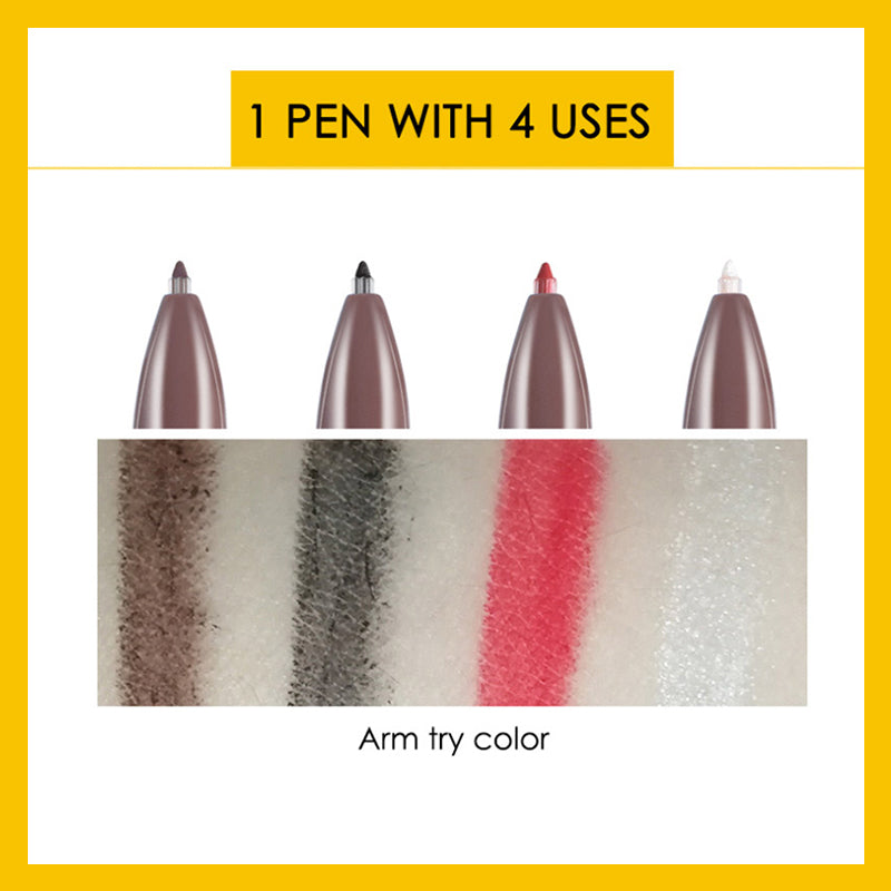 4 In 1 Makeup Pencil