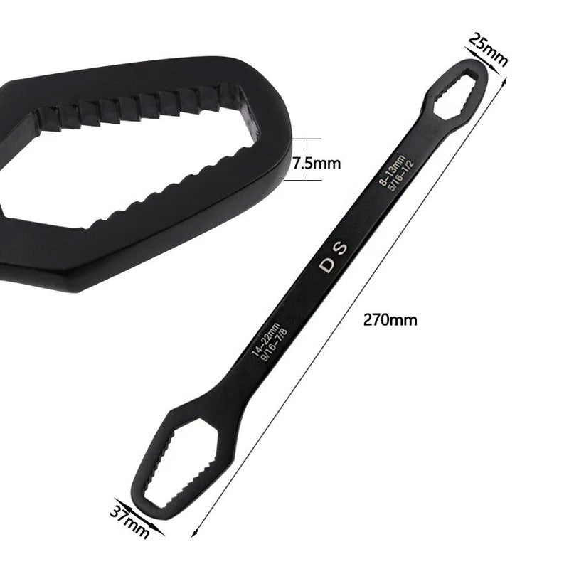 Universal Double Sided Wrench