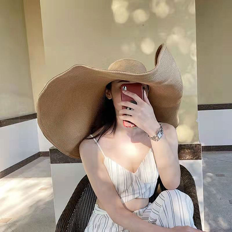 Foldable Sunscreen Straw Hat