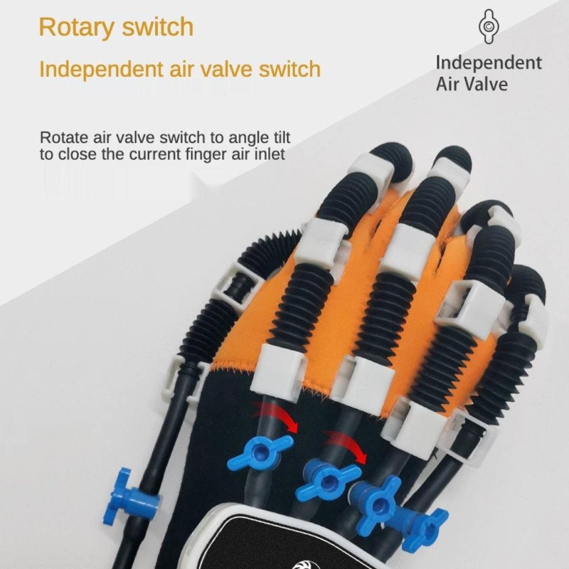 Hemiplegia  Finger Rehabilitation Trainer Robot Gloves