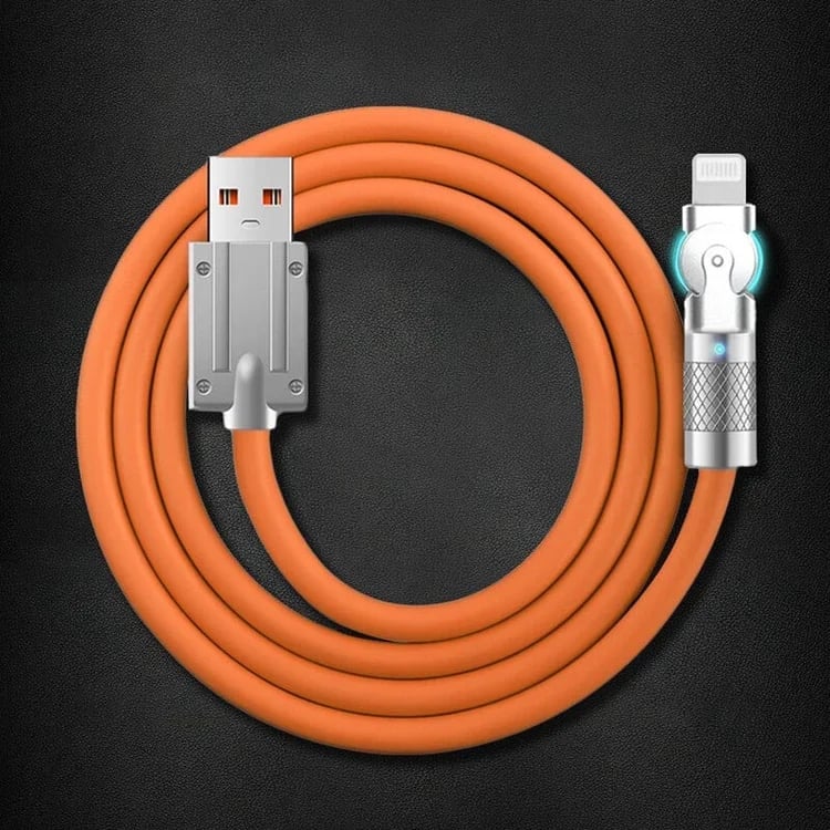 (🎅Early Christmas Sale) 180° Rotating Fast Charge Cable