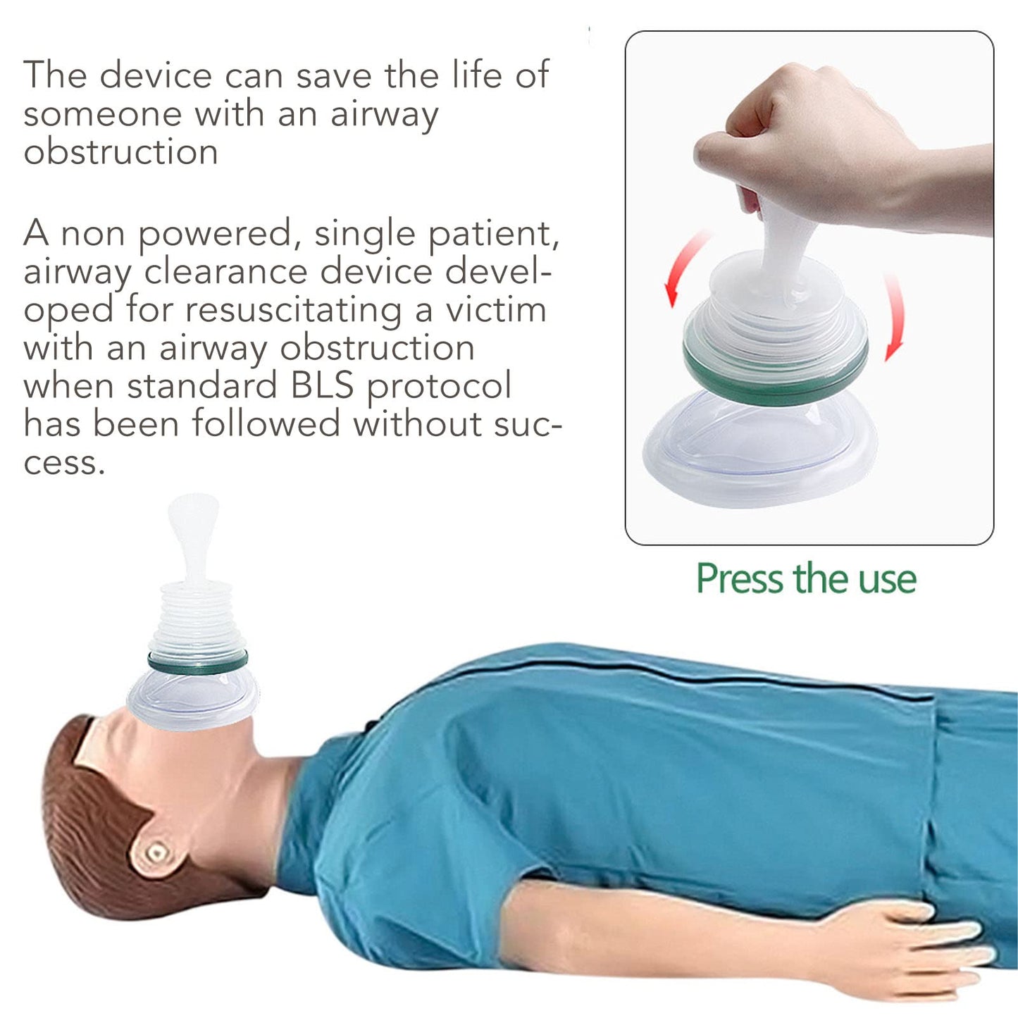 Professional Choking Emergency Device for Adult and Children💕