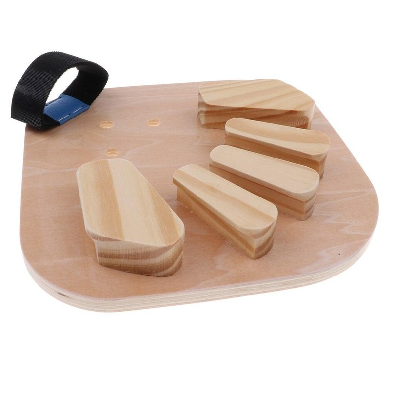 Portable Wooden Finger Separator Splint Finger Rehabilitation Equipment