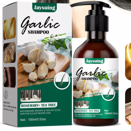 🎉Last Day 50% OFF | Hair Regrowth Garlic Shampoo