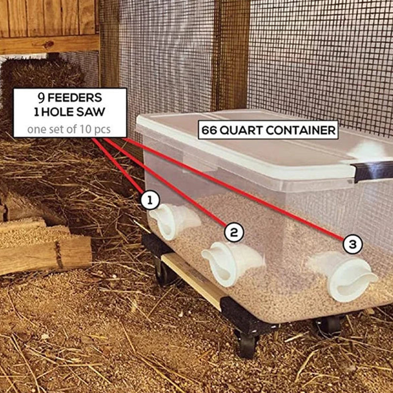 Poultry Automatic Gravity Feeder