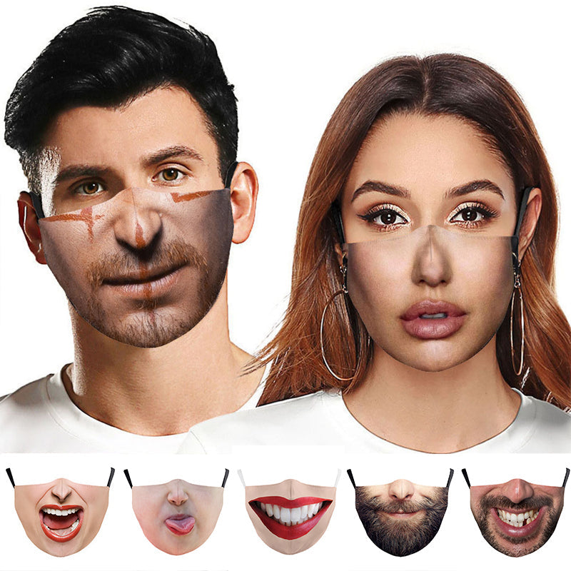 Funny Facial Expressions Masks