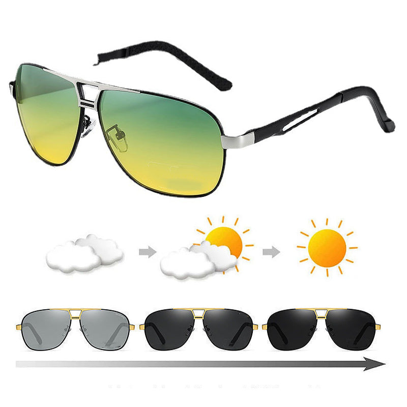 Day And Night Photochromic Sunglasses