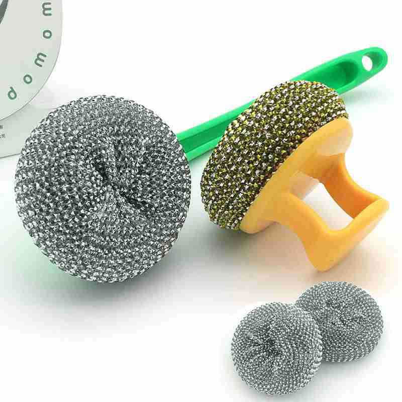 Stainless Steel Cleaning Ball with Handle