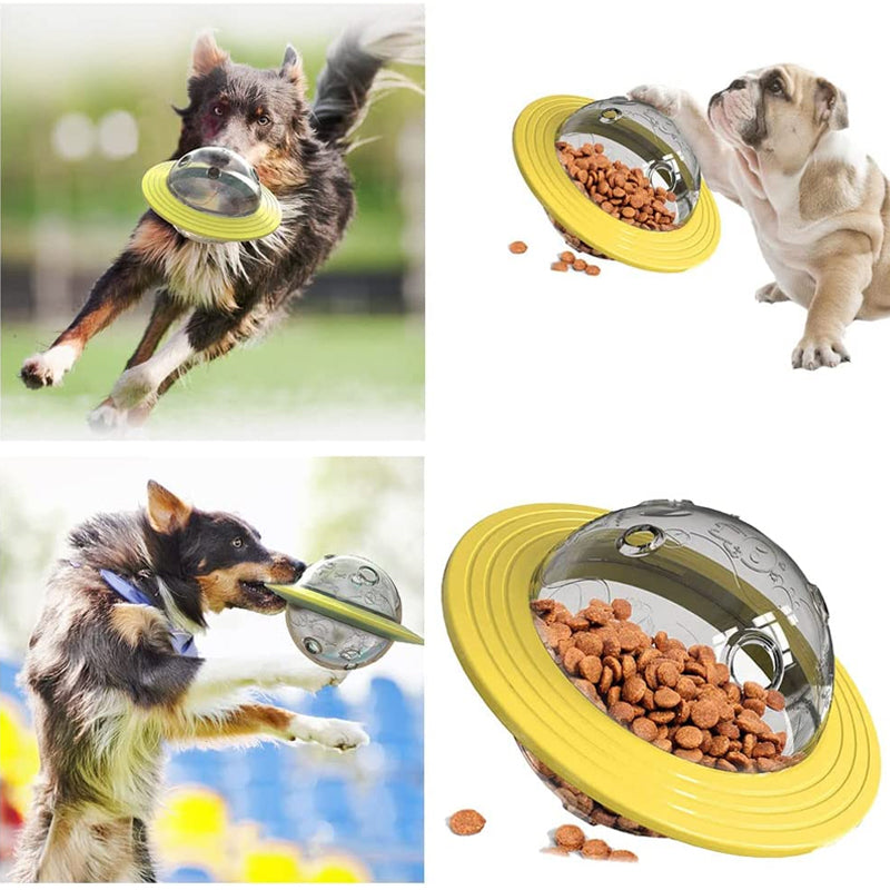 Flying Saucer Slow Feeder Toy