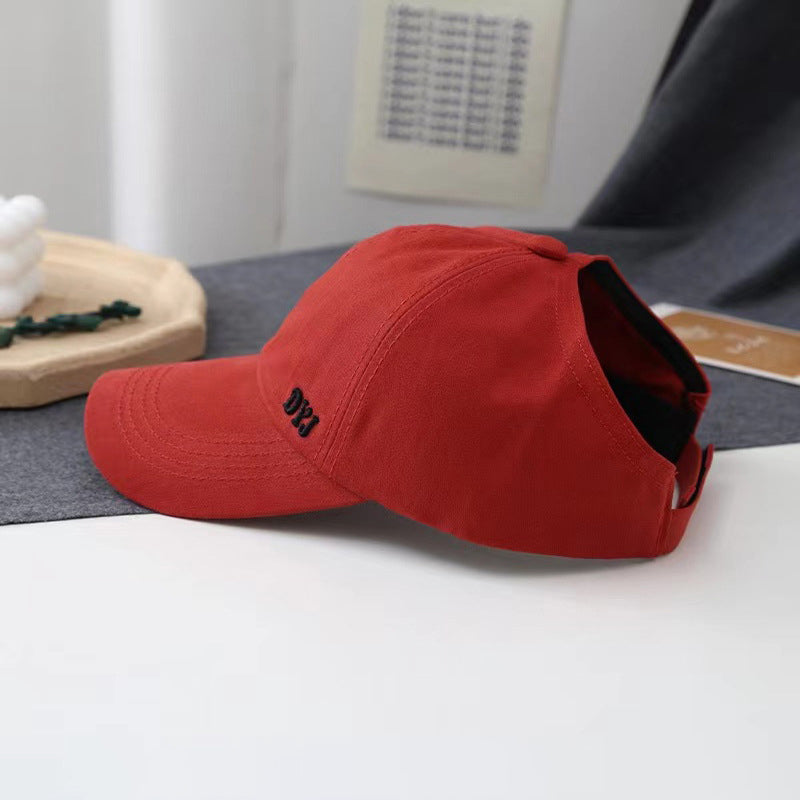 Tie-in Ponytail Baseball Cap