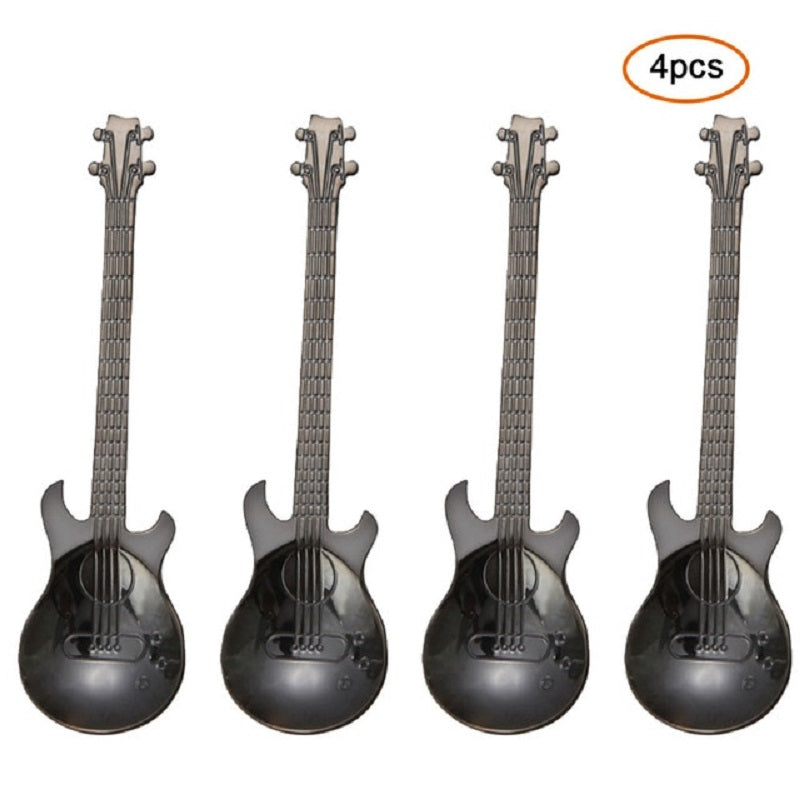 🎸Guitar Spoons Coffee Teaspoon Set (4 pcs)