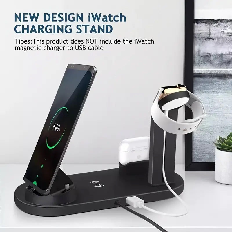 5-In-1 Wireless Charger Station