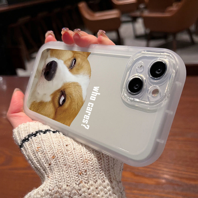 Funny Corgi Rolling Eyes Phone Case